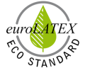Lateks certyfikowany wedlug Euro-Latex ECO Standard