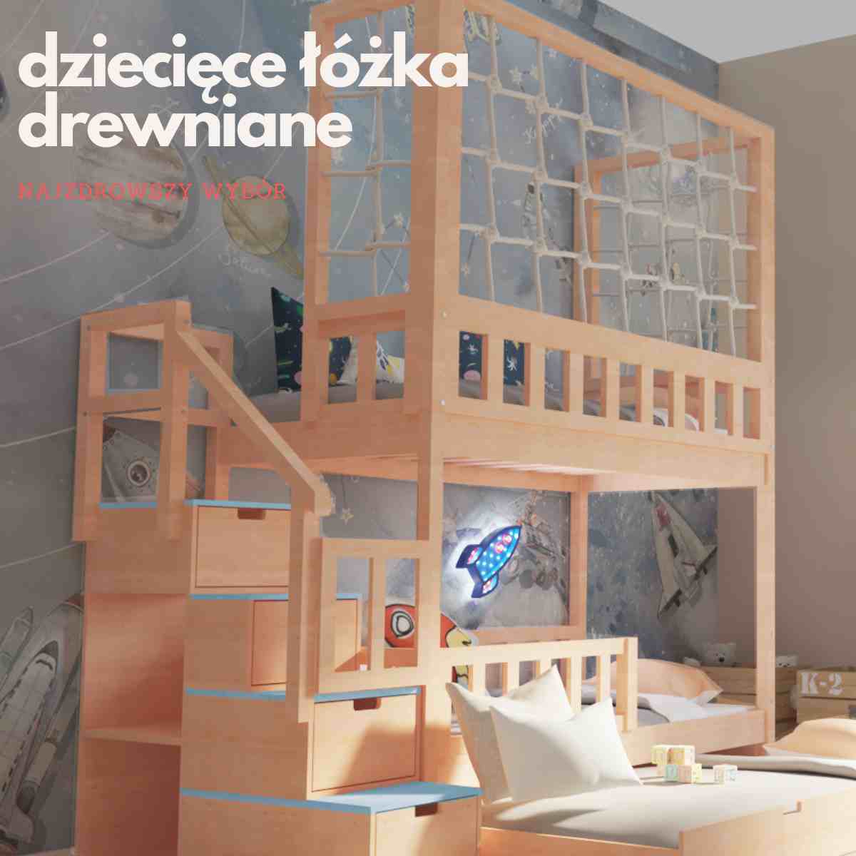 Zalety łóżek drewnianych dla dzieci – dlaczego warto unikać MDF i plastiku?